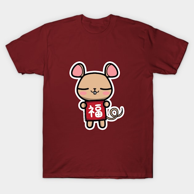 Chinese new year 2020 shirt 9B T-Shirt by doodletales